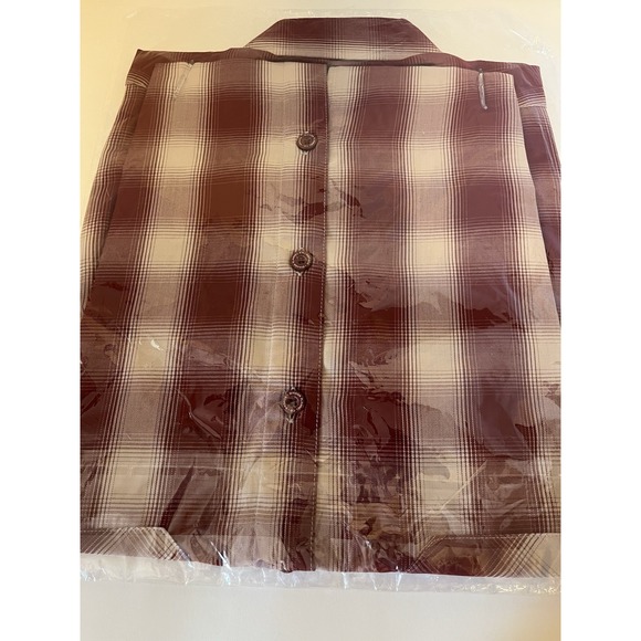 Dixxon‎ Flannel Company Men's Sonoma Plaid Shirt Bamboo Series M New In Bag - Picture 5 of 6
